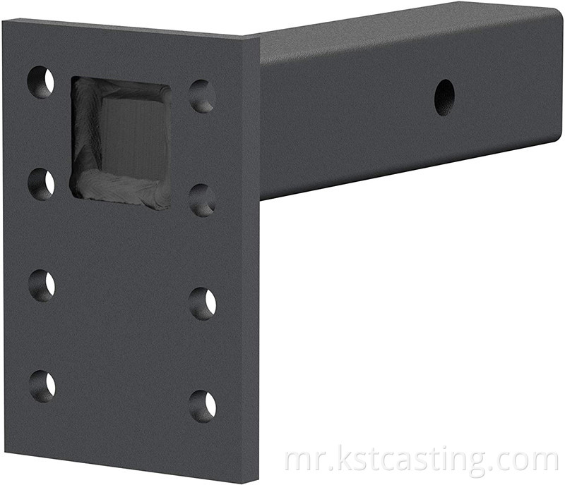 हिच एक्सटेंडर टो बार ड्युअल 2 इंच कार ट्रेलर हिच रिसीव्हर विस्तार